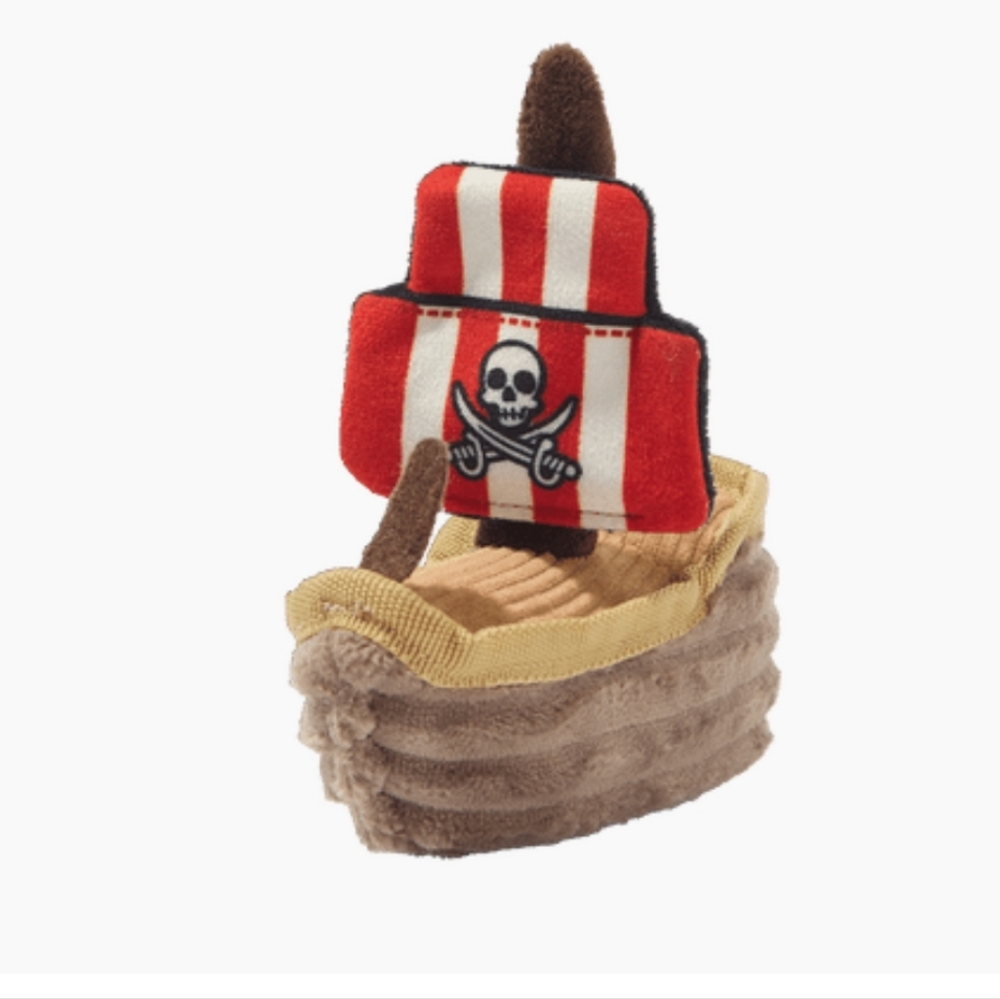 P.L.A.Y Pirate Ship Dog Squeaker Toy Nwt